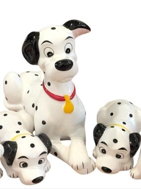 Disney 101 Dalmatians vintage rare 1980s porcelain figurines Collectible